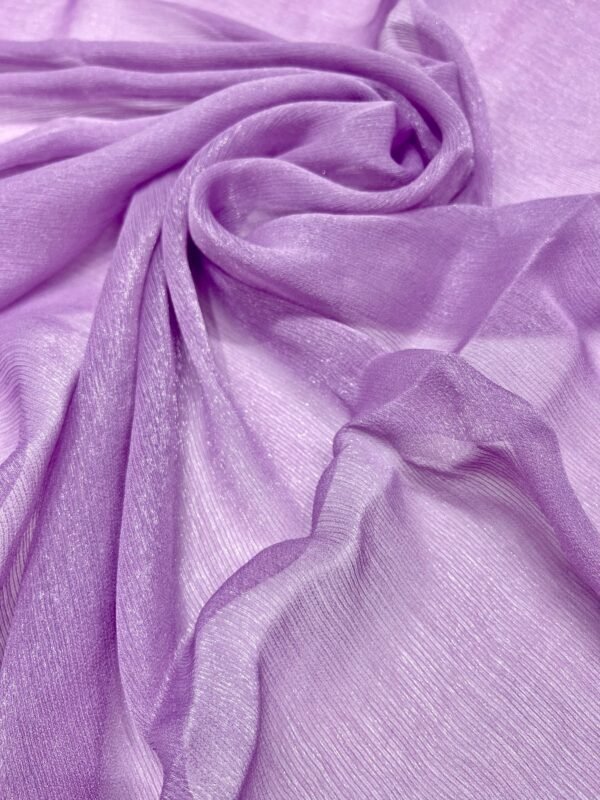 Lavender Rainbow Chiffon ( 5.5 Saree )