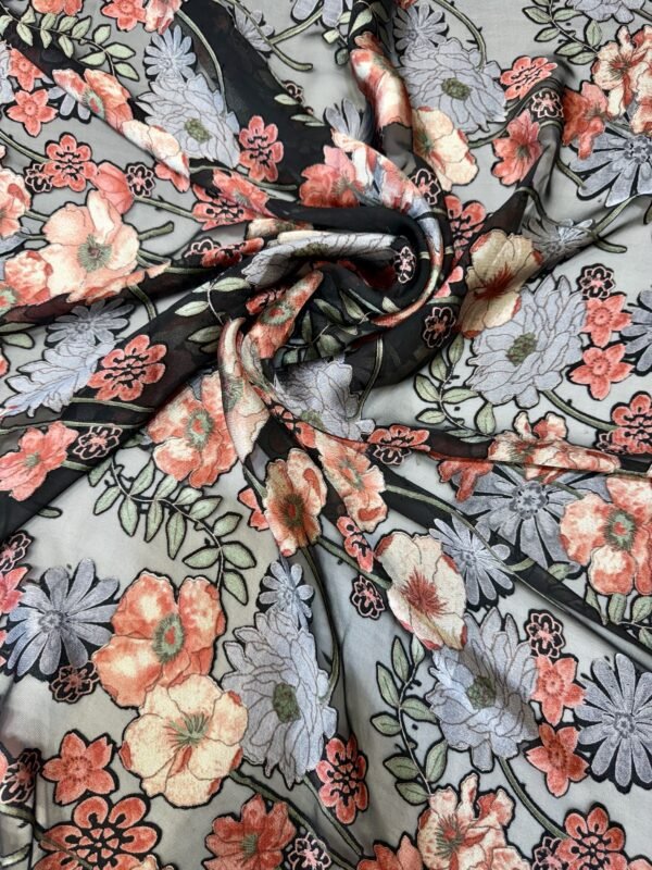 Printed georgette Brasso (5.5)