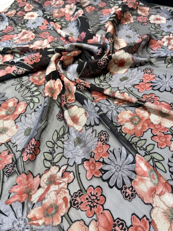 Printed georgette Brasso (5.5) - Image 2