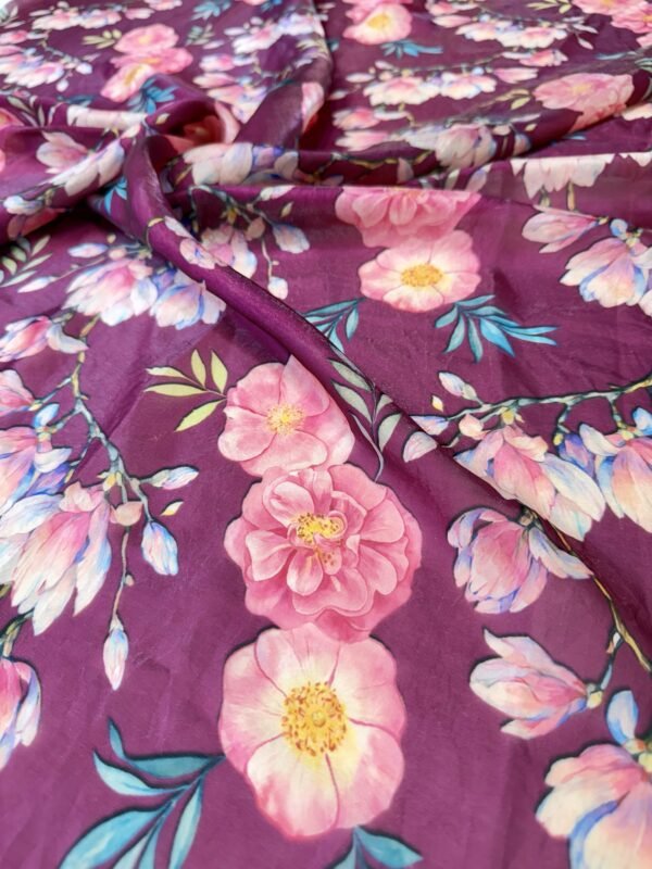 Printed space silk( 5.5 mtrs ) - Image 2