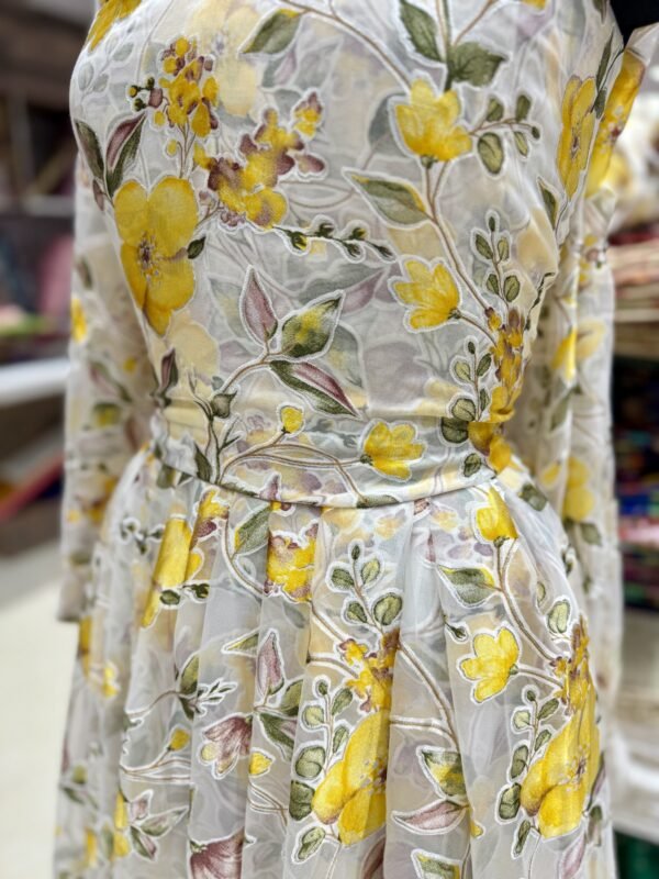 Printed georgette Brasso (5.5) - Image 3